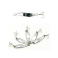 Shiny Metal Fishing Lures With Hook-5 cm L